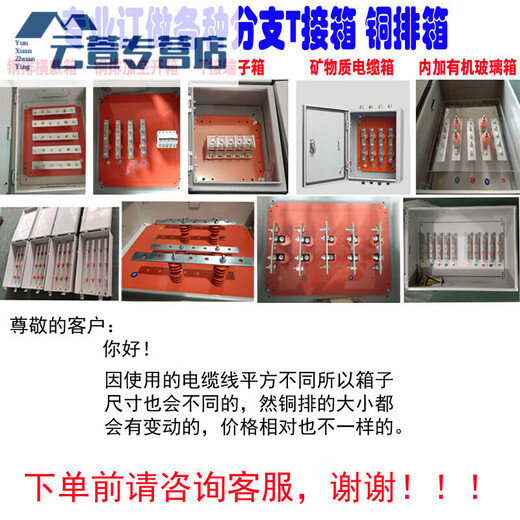 Mineralkabel-Abzweigkasten, Kupfer-Reihenkasten, T-Verbindung, Umwandlungsverteilerkasten, Kupfer-Reihenklemmenkasten B, 120 Quadratmeter, 70 Quadratmeter Kabelübertragungskasten