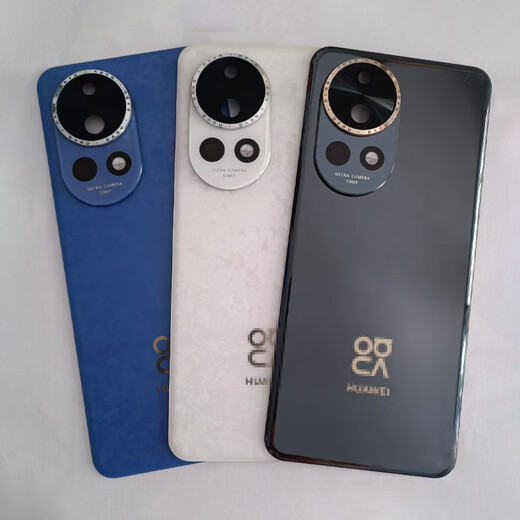 Suitable for Huawei nova12/nova12pro original back cover factory rear screen mobile phone battery back shell glass back panel nova12pro No. 12 color original back cover with lens waterproof