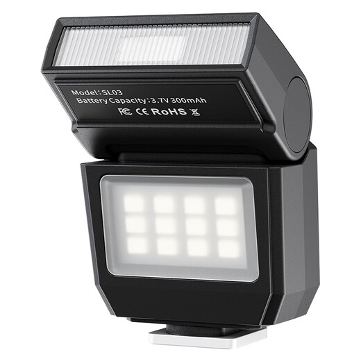 Ulanzi Youbasket SL03 (black) Firefly camera top flash pitch mini universal Sony outdoor shooting light pocket photo fill light built-in lithium battery Canon hot shoe light