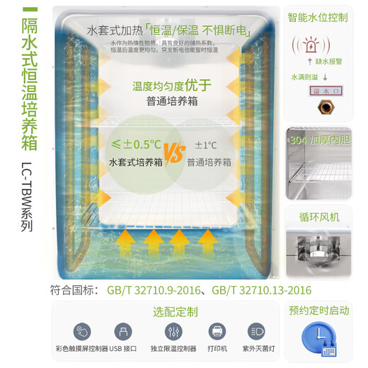 Lichen (LICHEN) electric constant temperature incubator biochemical mold constant humidity plant seed germination box laboratory LC-HN-25BS