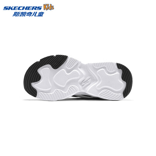 Skechers Skechers children's boots Velcro autumn and winter comfortable and warm knob sneakers 319257L