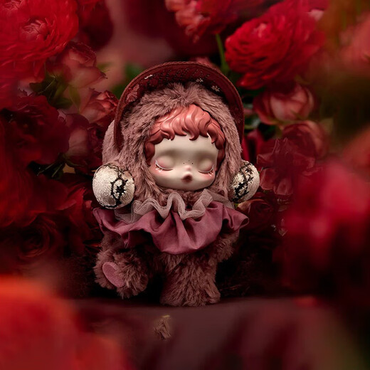 POP MART (POP MART) brand new authentic SKULLPANDA vinyl face plush pendant SP series blind box trendy toy gift 9 non-duplicate new plastic-sealed end box probability hidden