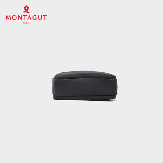 
Mengtejiao neutral fabric new crossbody bag fashionable shoulder bag lightweight travel bag large capacity small variance bag black