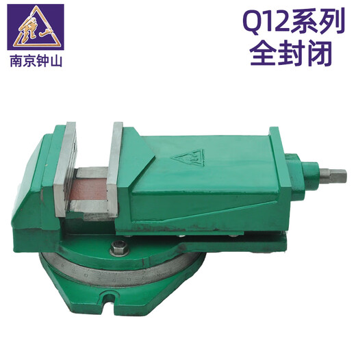 OUOETY南京钟山牌阿贝尔重型机用平口钳铣床台钳Q12/6寸/8寸Q13/250/320 Q12200mm(产品净重57公斤)