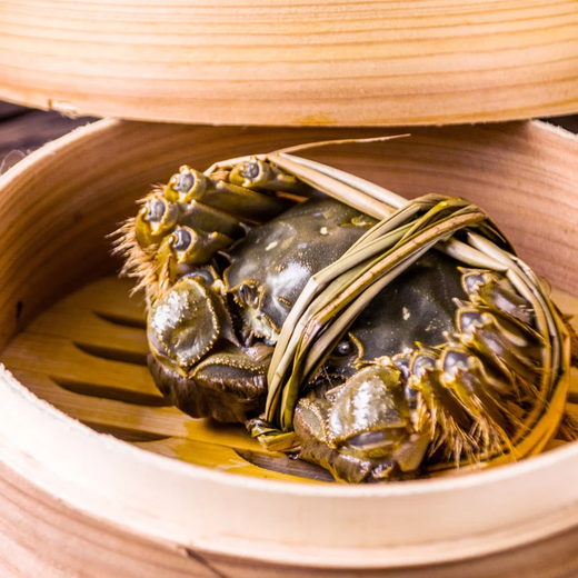 Live crabs, freshly picked hairy crabs from Xianjing, 4.5 taels of male crabs, 3.5 taels of female crabs, 4 pairs of 8 pieces, ropeless and full weight, crabs, straight from the source