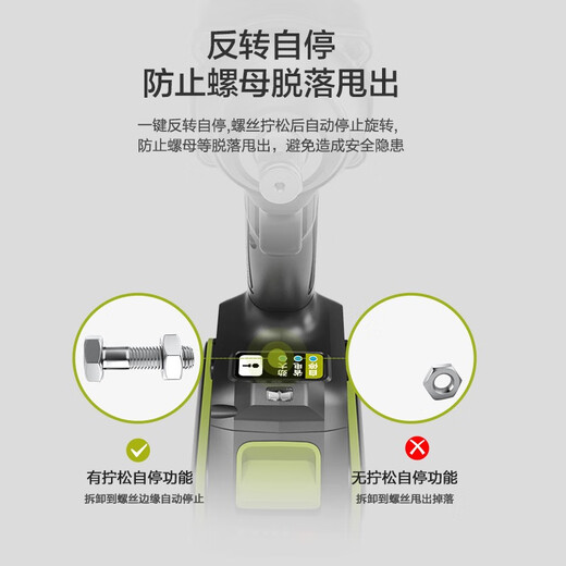 
Wax electric wrench WE271 rack lithium battery handheld large torque brushless air cannon impact wrench WU279 WU279+WU3884.0 dual electric double charge