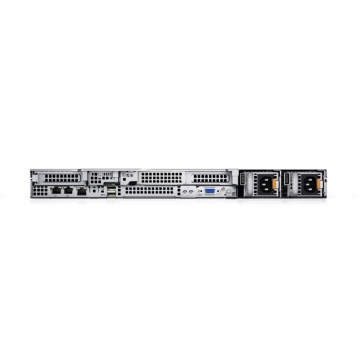 戴尔（DELL）R450 1U机架式服务器主机 数据库存储虚拟化服务器Linux工作站电脑主机定制 1颗6338 64核2.0/单电源 32G/480G+3*4T企业/H755