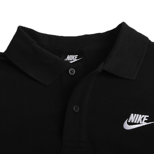 耐克（NIKE）POLO衫男 夏季新款官方舰店高尔夫运动休闲服透气半袖翻领短袖T恤 FN3895-010/黑色新款/正常尺码 M 170/88A