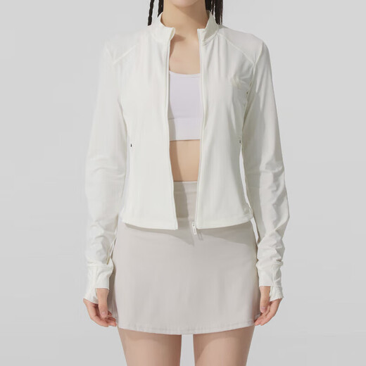 阿迪达斯 （adidas）外套女装夏季新款健身运动服立领防风休闲夹克修身上衣KE5781 KE5779 S