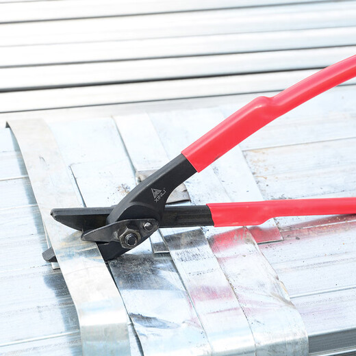 Wanzhuang Xinli Steel Strip Scissors Industrial Cutting Strong Thick Iron Sheet 18-inch Packing Strap Scissors Cable Tie Pliers Unpacking Scissors 12-inch Industrial Grade Steel Strip Scissors (Cut 1.2mm)