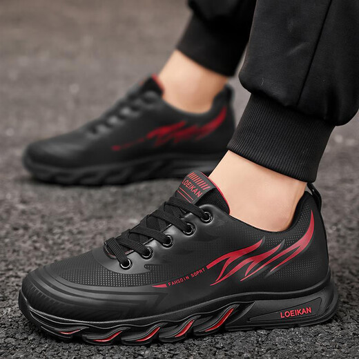 Light Moe Rong Gran tamaño zapatos para hombres 45 Zapatos de moda para hombres 2025 Spring New 46 Casual Shoes 47 Sports Trendy 48 Working Shoes AC3882/Blanco y blanco 43