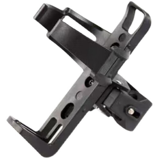 Complete bicycle mountain bike water cup holder bicycle water bottle cage road bike water release bracket according to riding equipment accessories quick release aluminum alloy water bottle cage black + tool screws