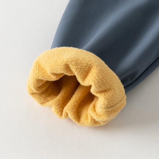 DAVE&BELLA 2025 new autumn style three-proof children's breathable jacket, children's hooded outerwear, baby girl's top, boys' clothes, navy blue, in stock, 120 cm (recommended height 110-120cm)