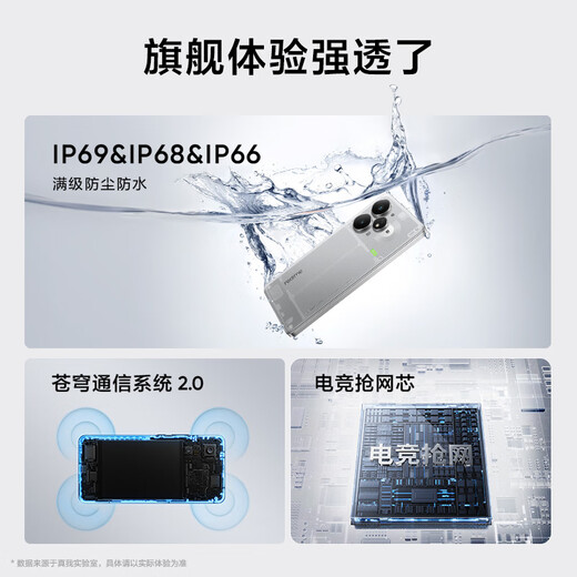 Realme Neo7 Turbo Dimensity 9400e Ultra-thin Battery Life Large Battery 144HZ High Brush Eye Protection Direct Screen Smart Gaming AI Performance Mobile Phone Transparent Gray 12GB+256GB