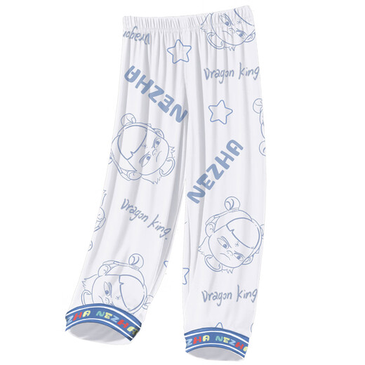 
Balabala official website children's pajamas little boy modal thin summer boy big children three-piece set home clothes Nezha 2025 new model 1M--ST-12353 170 12 sizes (120-130)cm