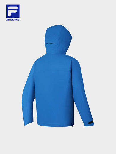 Fila Herren neuer Sommer im Freien Sport einfacher Basis-Kapuzenjacke für 2025 Wumei Blue-Bu M 170/92A/M.