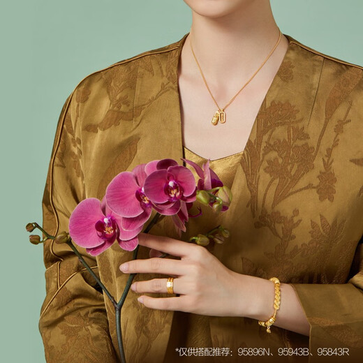 Chow Sang Sang Pixiu Vajra Gold Necklace Pure Gold Pendant with Chain Price 95896N 47cm 9g