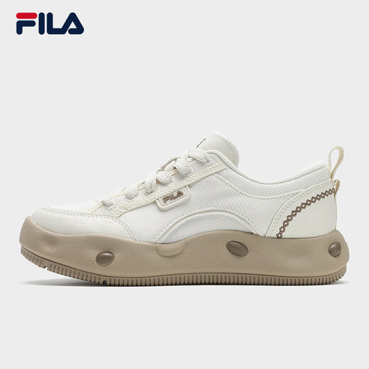 FILA Official Women's Shoes COOKIES Retro Canvas Shoes 2025 Cookie Shoes Fashion Casual Shoes