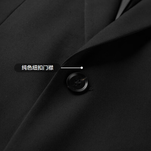 Heilan House (HLA) suit men's spring and autumn new series business gentleman banquet comfortable tops men's wedding suit black 02 52 B /185/104B recommended 85~90kg