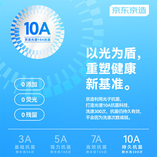 京东京造【100%纯棉】6双女式中筒袜子10A抑菌新疆棉袜休闲女防臭 黑白