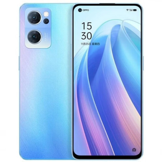OPPOA96 4G Pass Dual Sim Dual Standby Snapdragon 695 Prozessor 6,43-Zoll-Ultra-Definition großer Leinwand 128G großer Speicher 4500mAh Batterie-Schüler bevorzugte Backup A96 Pink (Gesichtsunterlock) 8 GB+128 GB [Paket 2]