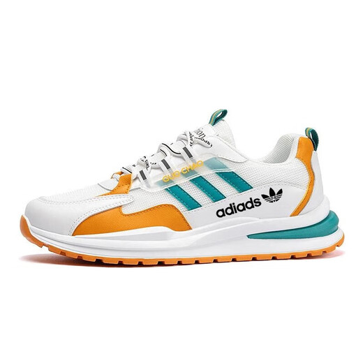 Drei-Blatt Clover Shell Head Marke gebrochene Größe Frühlings- und Sommerschuhe lässige Sportsportschuhe Luftkissen-Resistante nicht rutschige trendige Schuhe 6629 Schwarz Lederoberfläche plus Samt mittlere Top 42 Größe