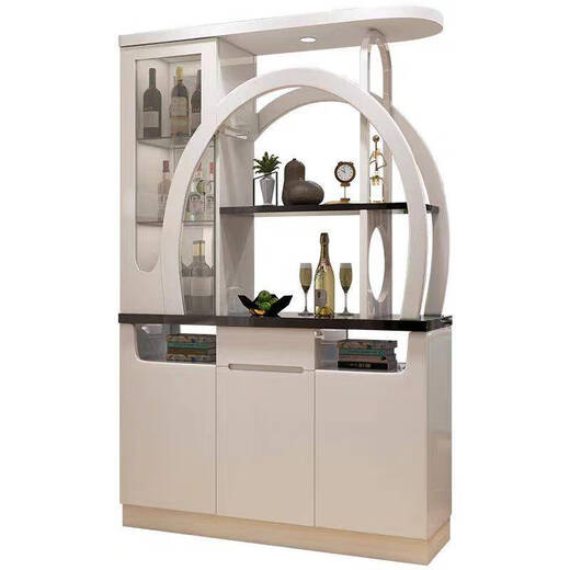 Shantou Lincun Wohnzimmer Partitionschrank doppelseitiger Eingangsschrank Schuhschrank integriert moderne einfache Hall-Bildschirmdekoration Weinschrank Tür Schuhschrank 9215 Modell 1,0 Meter lang
