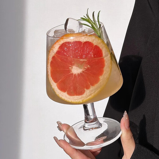 Xuanxue cocktail glass wine glass high-looking glass mixing glass foreign wine glass goblet brandy cup beverage juice brandy glass 480ml 2 pieces