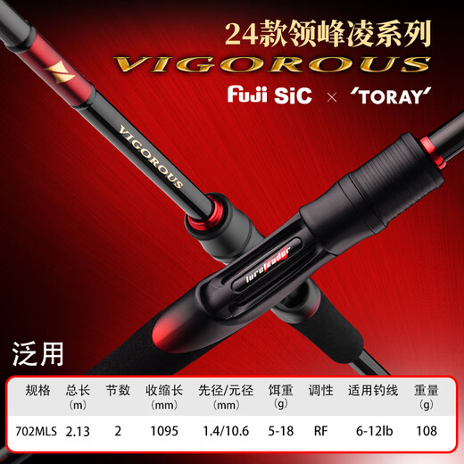 Lingfeng 24 Lingluya-Stangen Langstrecken Verwendung Stange Gerade Pistole Griff