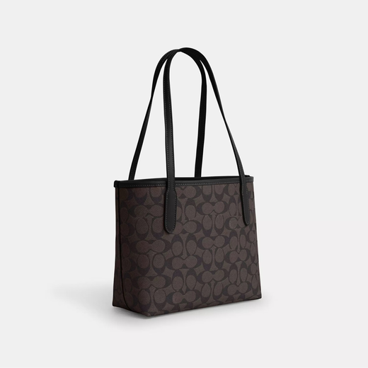 COACH Women's Bag City 23 Women's Presbyopic Shoulder Handbag Tote Bag Gift for Girls Black CU759IMXAQ