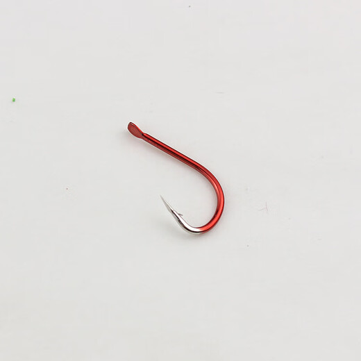 Ghost tooth red Izu fish hook in bulk crooked mouth barbed crucian carp hook carp hook fishing gear supplies fishing accessories No. 4 Izu 50 pieces