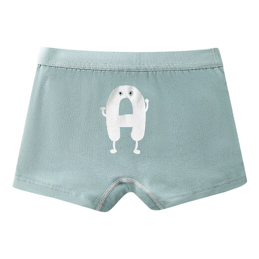 Ayanting Eagle Sommer A-Typ Kinderunterwäsche, kleine Boy Flat Corner Shorts, Junge Baby Teenager Baumwolle Atmungsbekannte Boxhose 1049 Astronaut Kombination 4 Teile 170 m Code [Empfohlen 20jin [Jin entspricht 0,5 kg] -35jin [Jin gleich 0,5 kg]]
