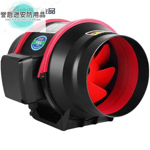 Round duct fan hotel bathroom powerful ventilation fan KTV box chess and card room smoking machine 3-inch/4-inch single-speed plug type (white type