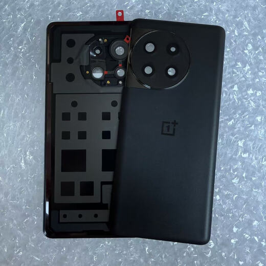 OPPO is suitable for OnePlus ACE2 original back cover glass OnePlus ace2 original back shell mobile phone battery cover back shell middle frame ace2 original back cover Glacier Blue with frame lens