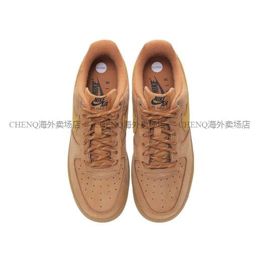 Nike (Nike) Damen Air Force1 Weizenfarbe Trendy Fashion Board Schuhe Sport Casual Schuhe FZ7372-200 IB3881-001 40.5