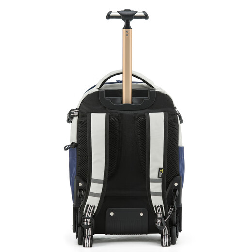 Neue Tilami25 Neue Trolley-Schulbag für Grund- und Sekundarschüler in den Klassen 4-9, um die Kapazität Klettertreppe Trolley Box Xiuyun Gray zu erweitern [35 Liter variabel 45 Liter]
