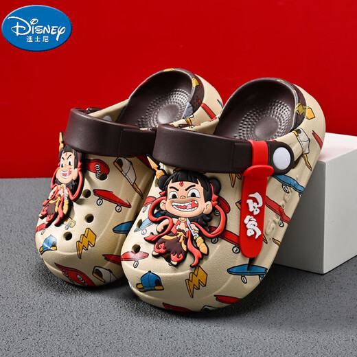Disney Disney NEZHA Cañas para niños para niños para niños y niñas zapatillas de interior SUGHER SUGHER SUMERA SUMERA NUEVO AL MEDIO Y LAS NIÑOS NEGANJOS NEGANJOS NEGURALES NEGURAL [NEZHA] 33