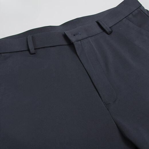 Juuuwang Chunqiu Pantalon décontracté masculin de nouveau homme d'âge moyen pantalon d'affaires hétérose