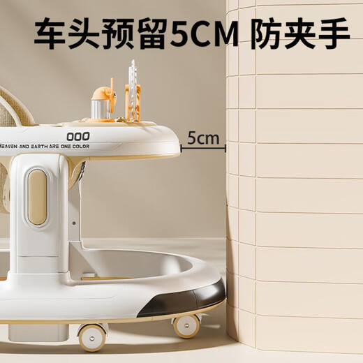 Xulin British baby walker anti-rolling 6 to 18 months old baby multi-function hand-pushing walking 2025 new model Ruoyingka