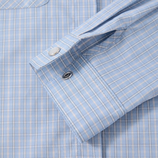 ELLE KIDS autumn girls new French simple classic versatile plaid lapel top long-sleeved high-intelligence shirt