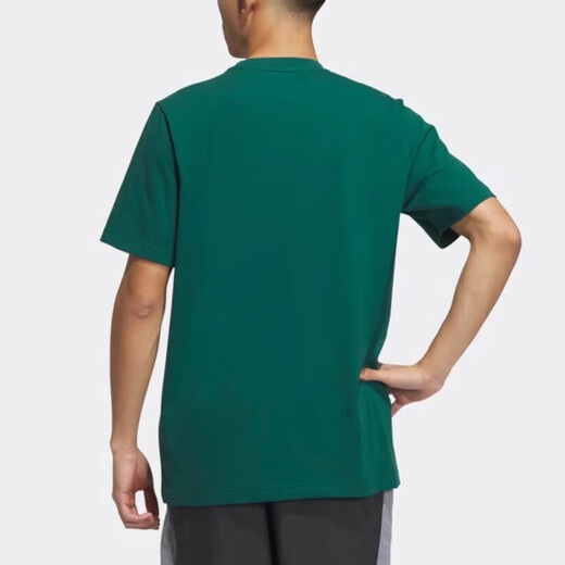 阿迪达斯 （adidas）男NEO透气圆领印花短袖T恤IP3887IP3886IP3884官方旗舰 IP3886 L