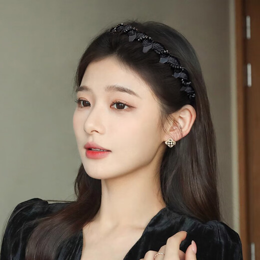 Xiang Wan headband, women's high-end going out headband, fluffy high-head headband, crushed hair headband, face wash hairpin, hair accessory headband