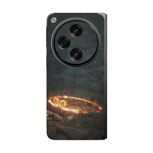Zhisong es adecuado para OPPO Find N3 Mobile Telephon Back Protective Protective Find N2 Lens Film Anti-Scratch y Anti-Finger A9793M Impresión Película integrada de cuero integrado todo incluido + Mirror OppOP0004Findu0004N2