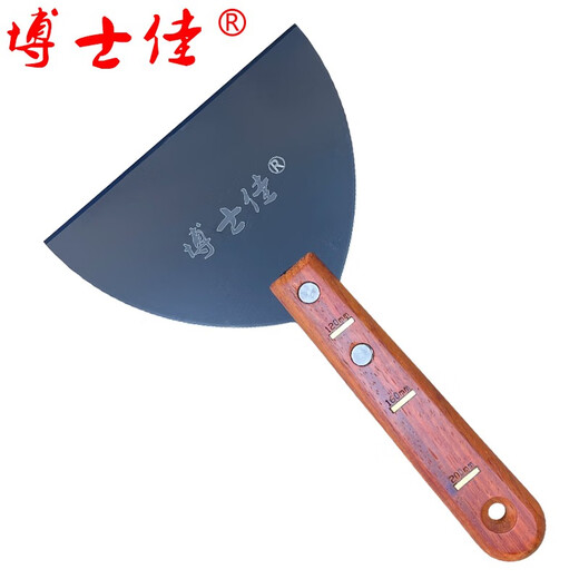 Bosja BSJ thickened stainless steel hot glue putty ash knife scraper grey knife cleaning shovel wall cloth shovel knife with scale 9761 stainless steel shovel knife 6 inches