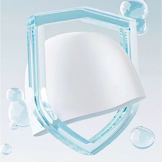 渠辰泳镜泳帽游泳镜泳镜泳帽套装泳镜眼镜大框泳镜泳镜护目镜耳塞鼻夹 白色泳镜+泳帽+耳塞