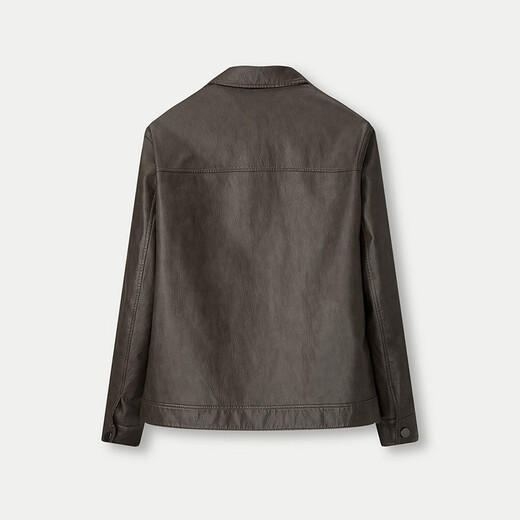HLA Hailan House Jacket Men's 25PU Leather Business Commuting Lapel Warm Jacket Men's Autumn