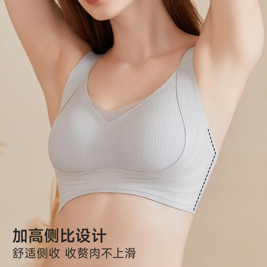 都市丽人粉底液内衣夏季薄款女士内衣女生无钢圈文胸女小胸聚拢不空杯胸罩