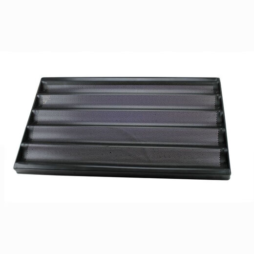 
Steaming Man Baking Mold Non-stick French Sticks Five-Slot Four-Slot Wave Baking Pan Bakery Bag U-shaped Bread Mold sn15935 Slot