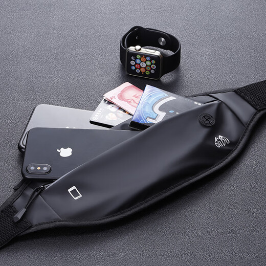 Tour for two, running mobile phone bag, sports waist bag, arm bag, convenient quick-drying bath towel, pressure sports socks, fitness sports package A