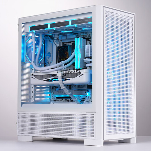 爱国者（aigo）极光Z13 PRO 白色正叶 ARGB 5v3针主板同步 电脑机箱风扇12CM/PWM温控调节/无限镜